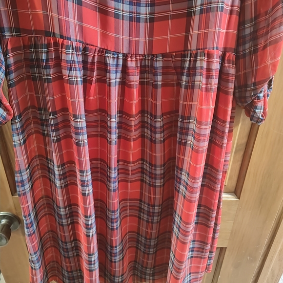 NWT Torrid Plaid Dress - Picture 2 of 6